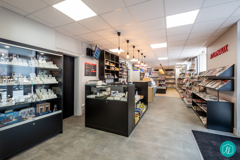 Agence etincelles Bordeaux Rénovation d’un magasin papeterie, presse et librairie